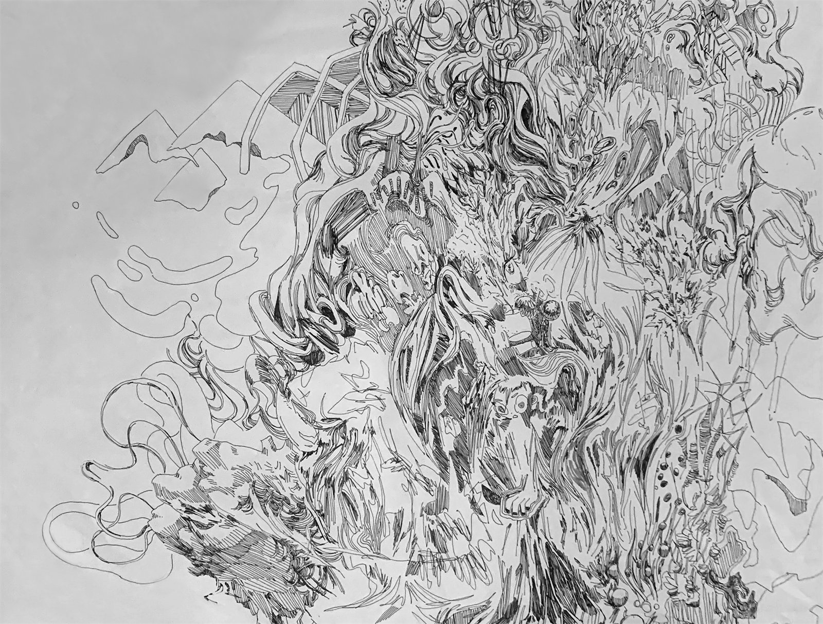 Ink Drawing