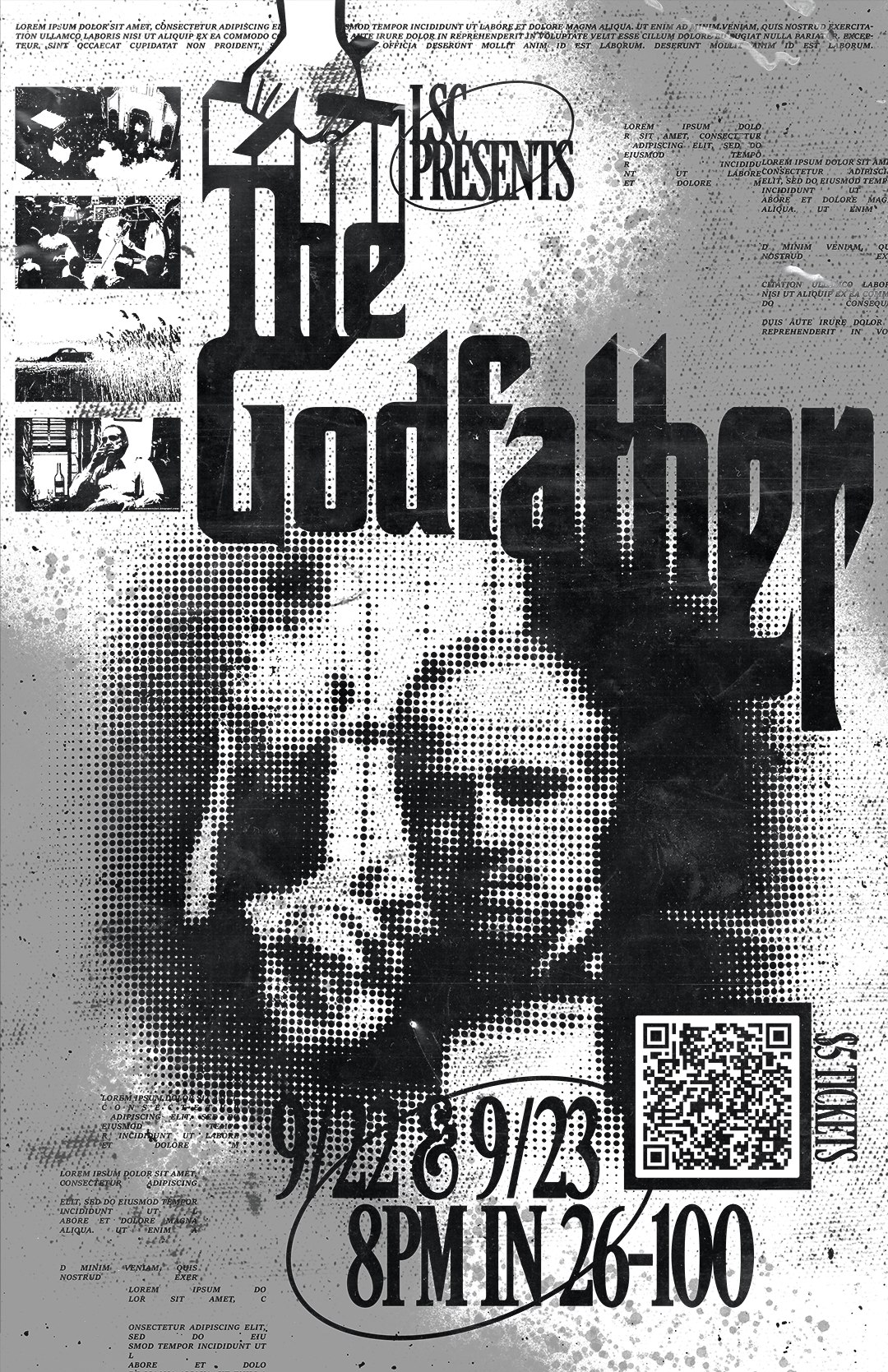 LSC poster for The Godfather